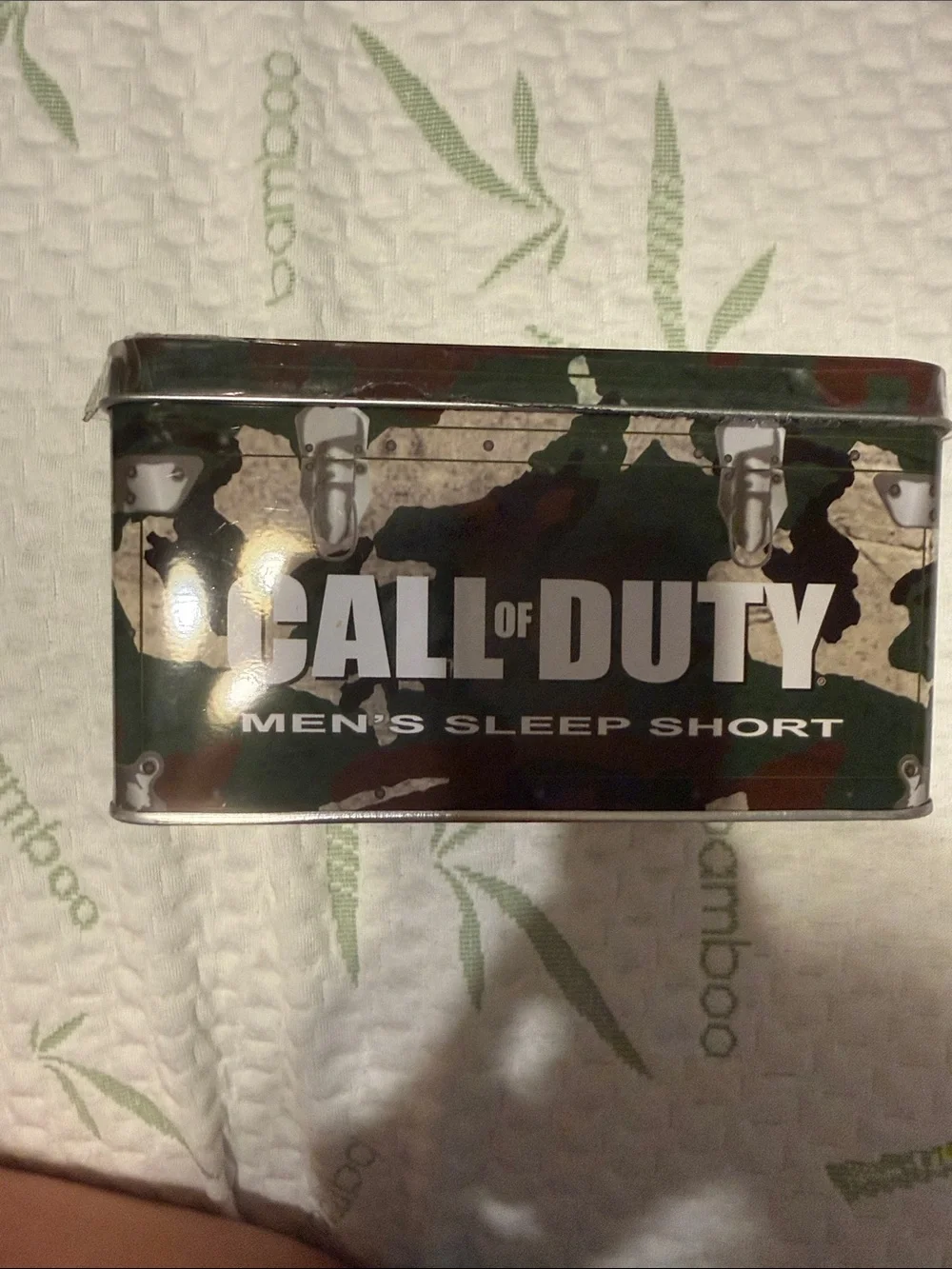 Call of Duty Men's Sleep Shorts - Green Camouflage